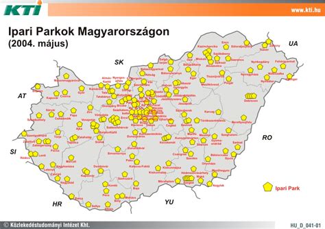 Magyarország ipari térképe