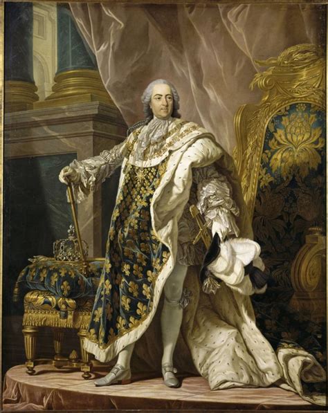 XV. Lajos király portréja