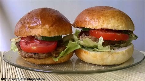ízletes házi készítésű hamburger