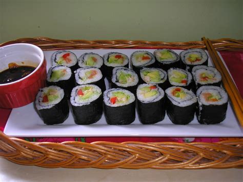 főtt sushi