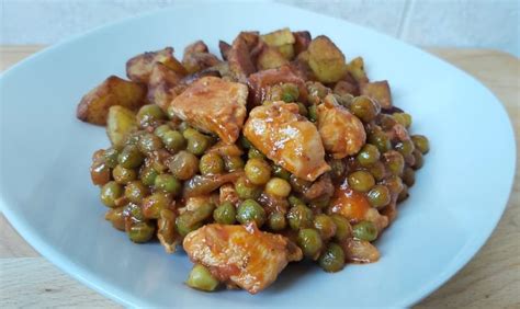 Zöldborsós ragu