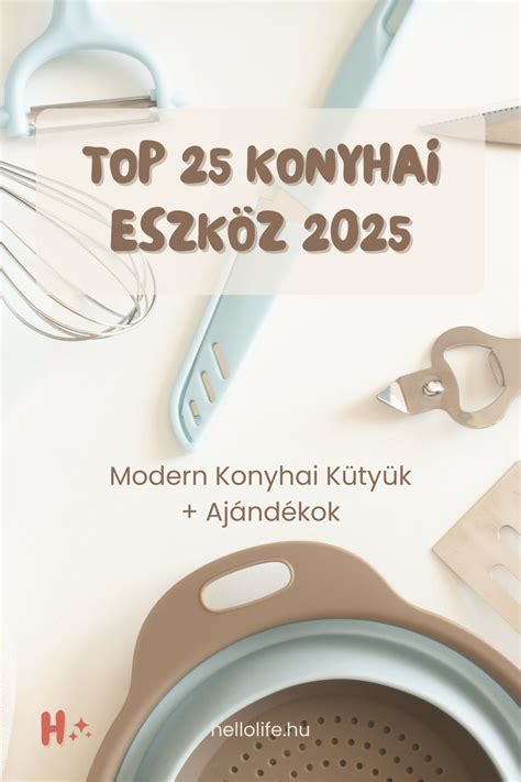 Modern konyhai eszközök, amelyek segítik az egészséges ételek elkészítését