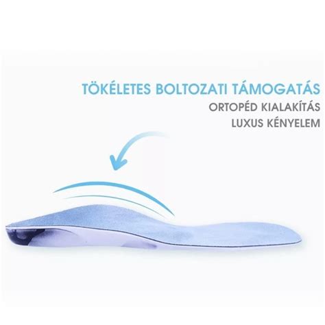 anatómiai lábboltozat és talpbetét metszete