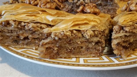 Diós baklava és kakaós baklava