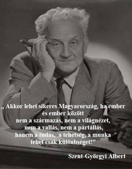 Szent-Györgyi Albert idézete