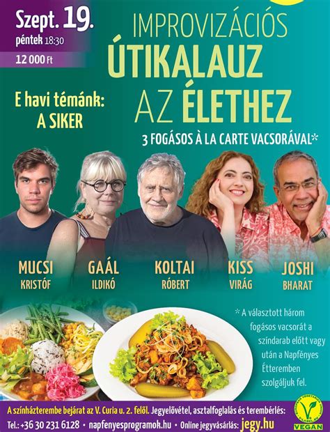 Ételkülönlegességek a Napfényes Étteremben