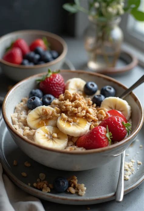 Tálalási javaslat: Quinoa-rizsital müzlivel és friss gyümölcsökkel