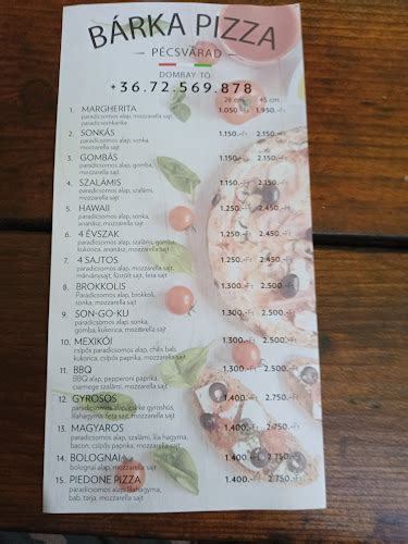 Bárka Pizzéria Pécsvárad külső képe