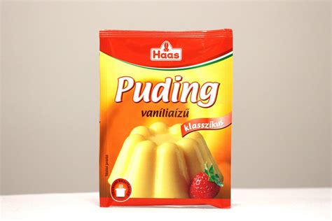 pudingpor csomagolása