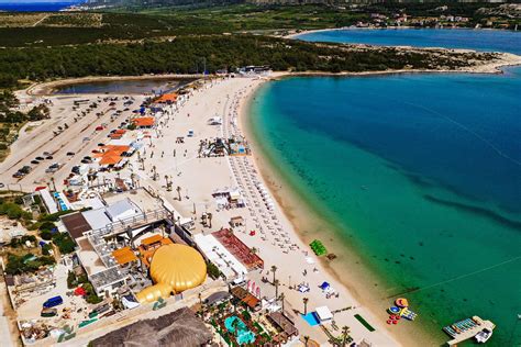 Zrce strand, Pag sziget