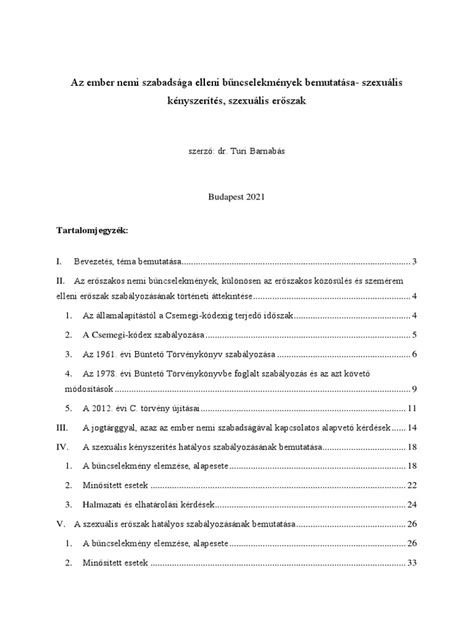A szexuális bűncselekmények jogi fogalmainak fejlődését ábrázoló idővonal