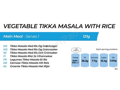 Zöldség Tikka Masala