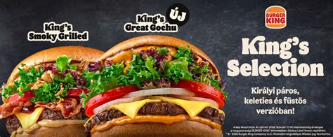 King's Great Gochu burger - keleties ízek