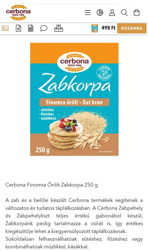 Zabkorpa szemcsék egy kanálon