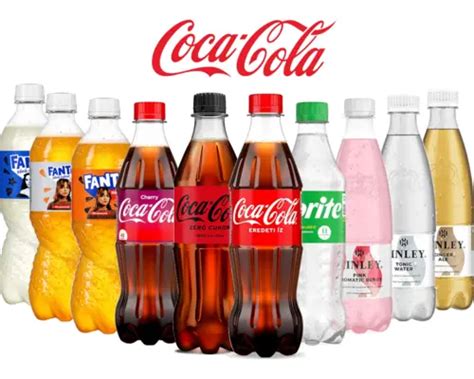 különböző Coca-Cola termékek