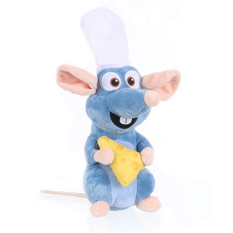 Rémy, a patkány plüss figura sajttal
