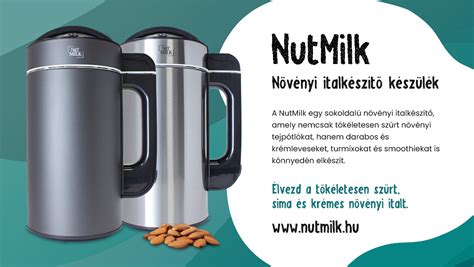 Különböző típusú növényi italkészítő automaták