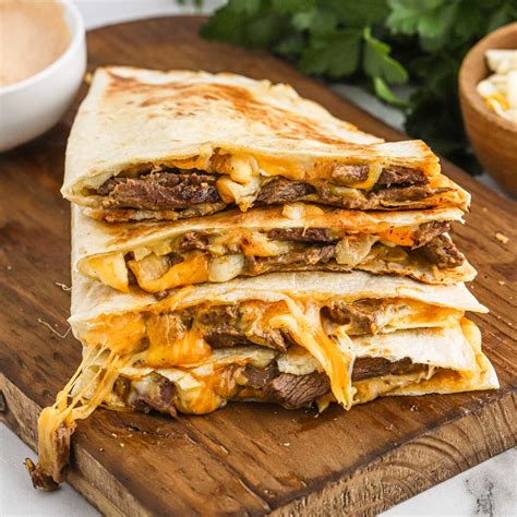 Quesadilla sütése