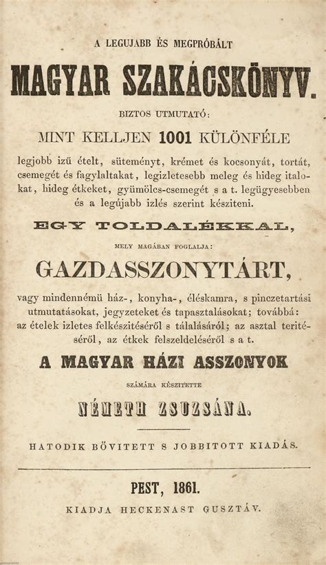 19. századi magyar kenyér