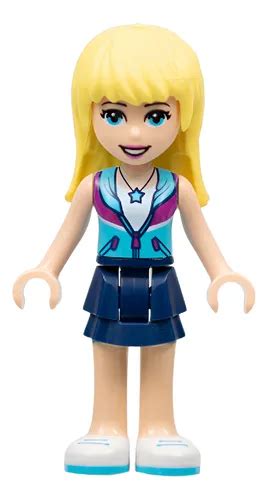 LEGO Friends Stephanie minifigura fagylaltos triciklivel
