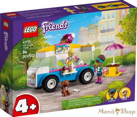 LEGO Friends Fagylaltos kocsi részletes kiegészítőkkel