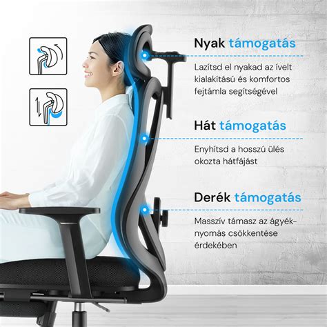 Gamer szék ergonomikus kialakítással