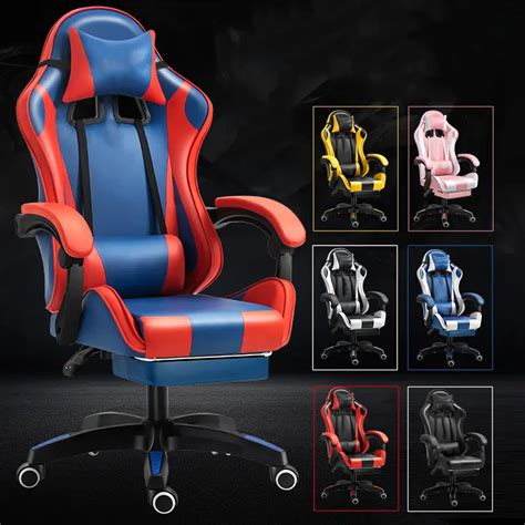 Gamer szék és kiegészítők az otthoni irodában