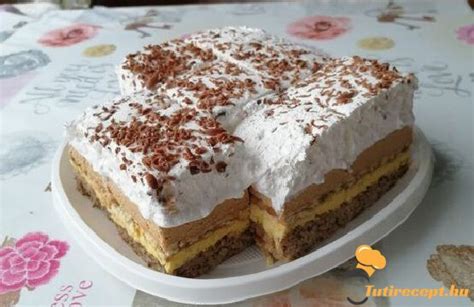 Háromszoros élvezet szeletek tálalva