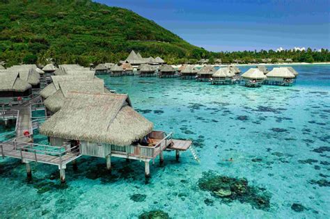 Moorea szigete a magasból