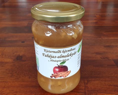 Homoktövises almalekvár hozzávalói