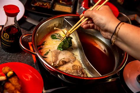 szecsuáni hot pot forró leves