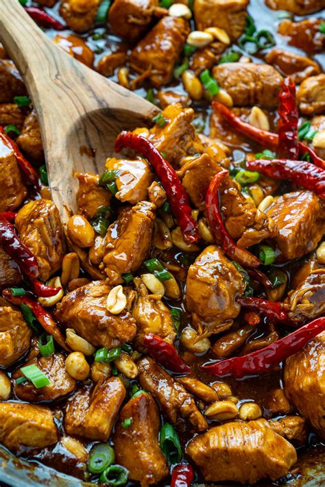 kung pao csirke mogyoróval