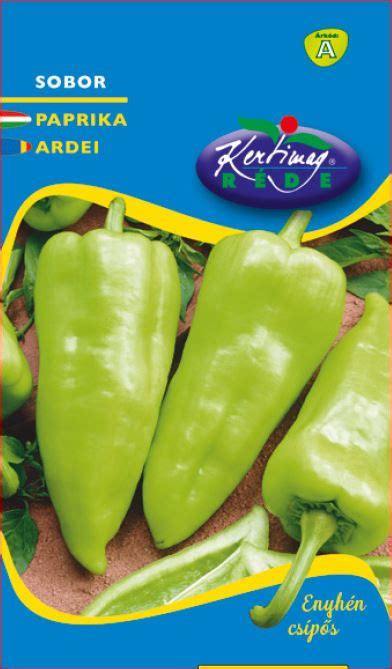 Sobor paprika növény és termés