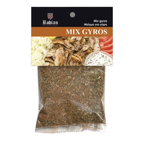 gyros fűszerkeverék és pácolt hús