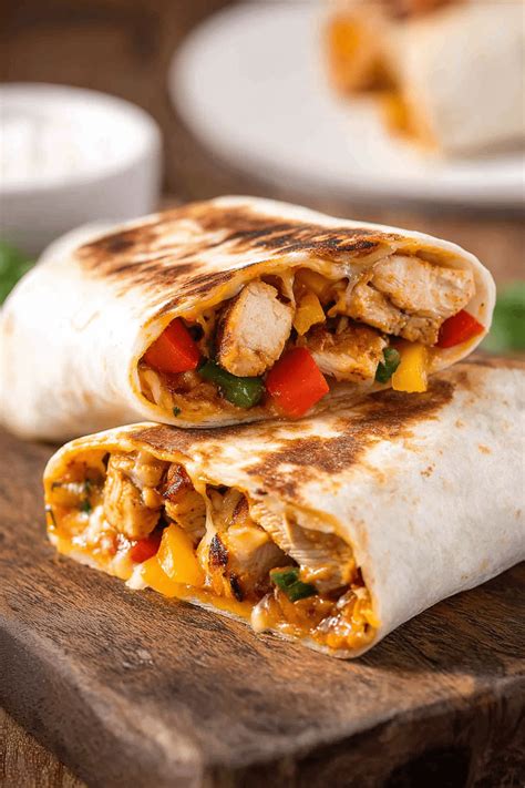 fajita wrap készítés
