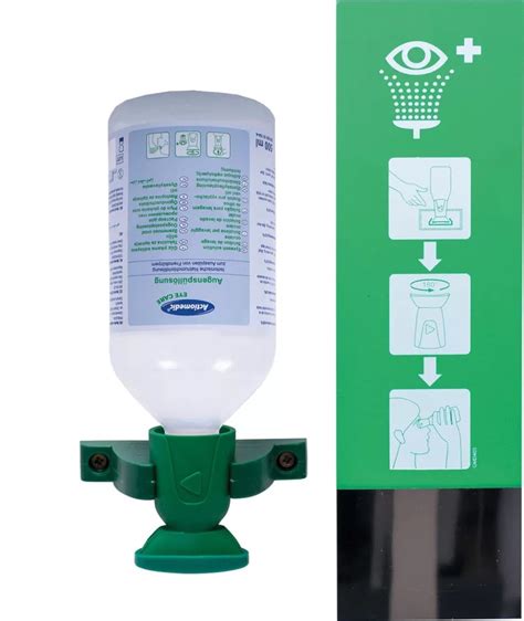 Szemöblítő palack ergonomikus kupakkal