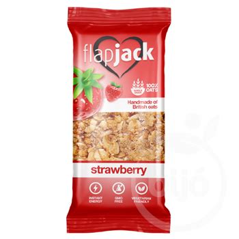 flapjack szeletek egy fatányéron