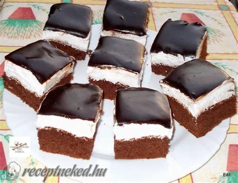 néger kocka torta szelet