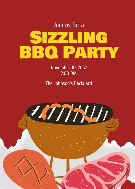 BBQ tűzmenedzsment illusztráció