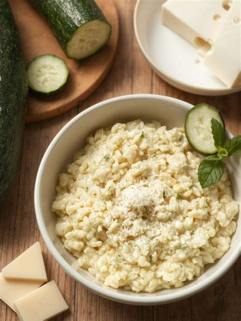 krémes rizottó tányérban, reszelt parmezánnal