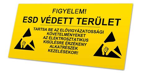 ESD védett munkaterület a biztonságos elektronikai gyártásért