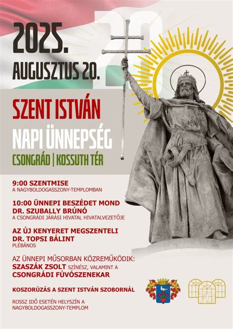 Szent István napi ünnepség Nagyszalontán