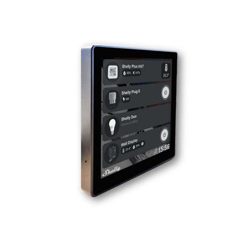Érintőképernyős vezérlőpanel