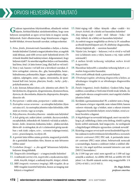 Online gasztronómiai helyesírási útmutató