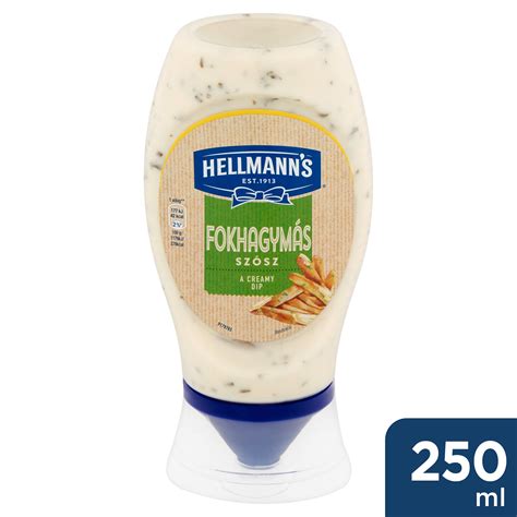 HELLMANN'S Fokhagymás Ranch szósz
