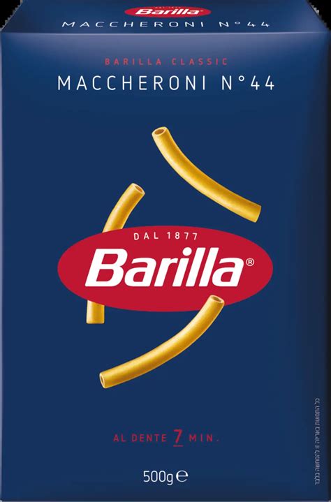 Barilla Maccheroni csomagolása