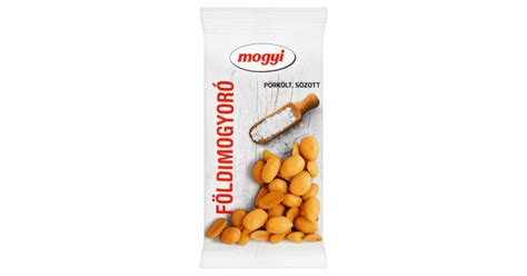 a Mogyi 300g-os sós földimogyoró csomagolása