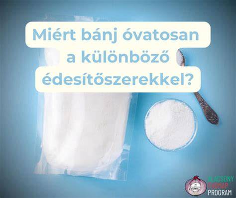 Különböző típusú édesítőszerek