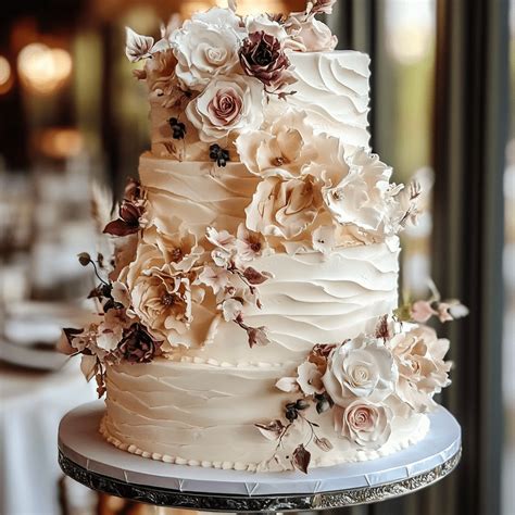 Kreatív esküvői torta dizájn