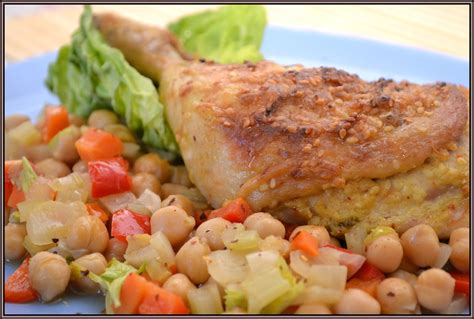 Csirkecomb és csicseriborsó